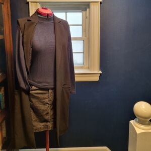 Uniqlo | Navy Mock Neck Sweater